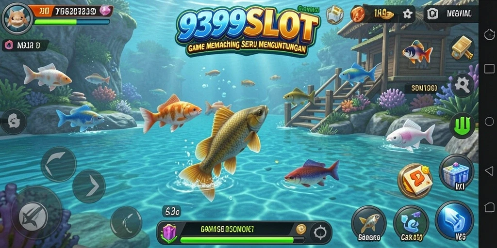 Gameplay menarik dari 9399SLOT yang menampilkan aksi memancing seru.