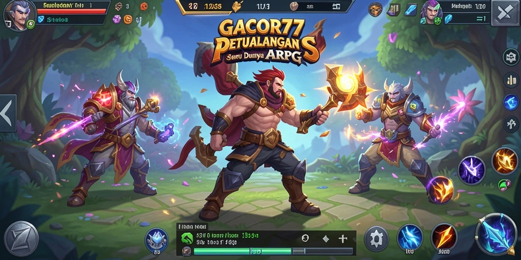 Tampilan menarik dari GACOR77 dengan gameplay ARPG yang seru.