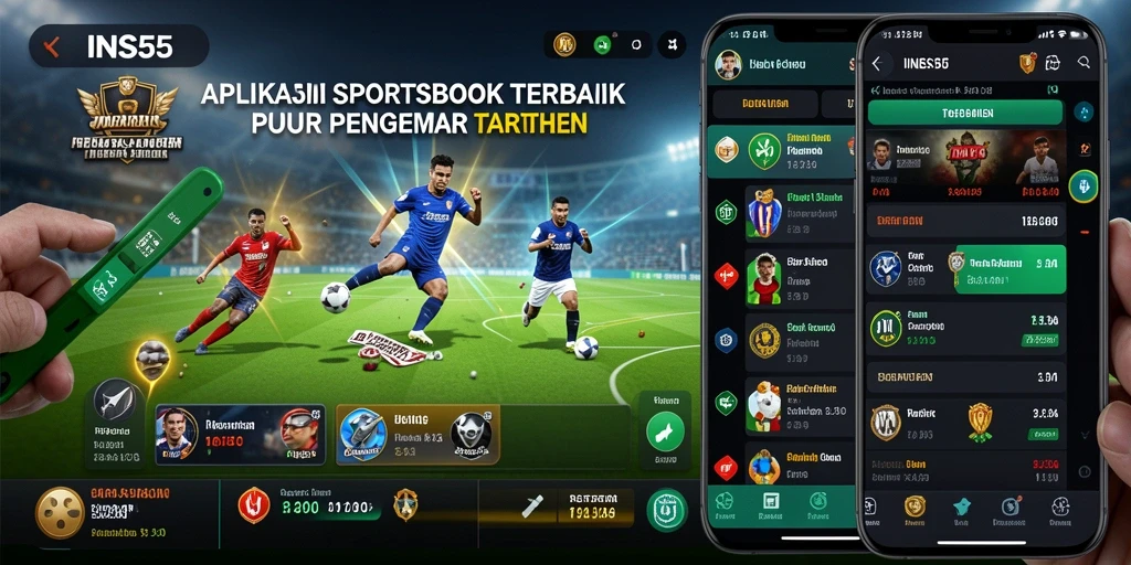 Tampilan gameplay Sportsbook yang menawan dan interaktif di INS55.