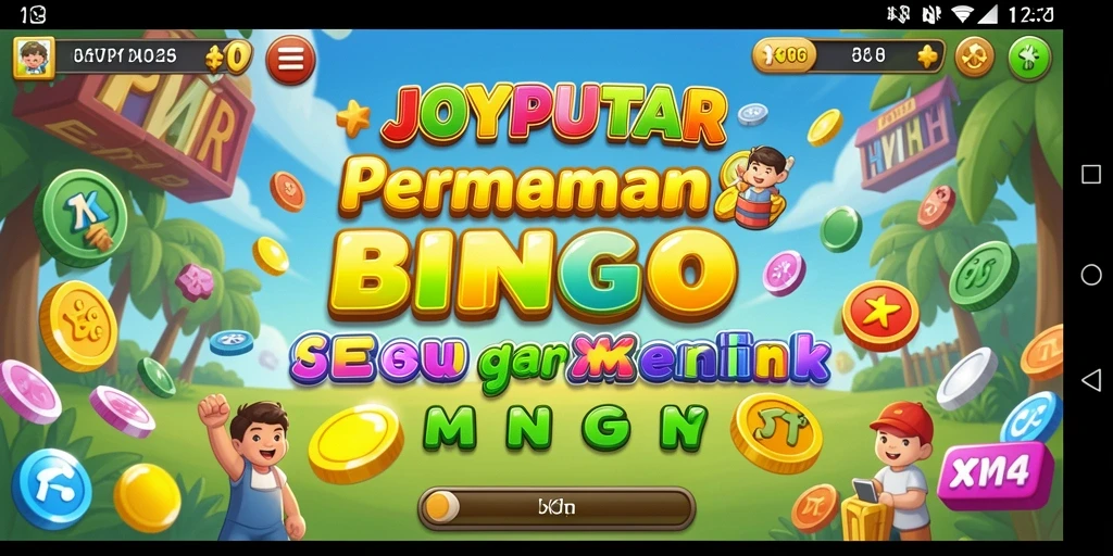 Tampilan gameplay Bingo yang seru di JOYPUTAR.