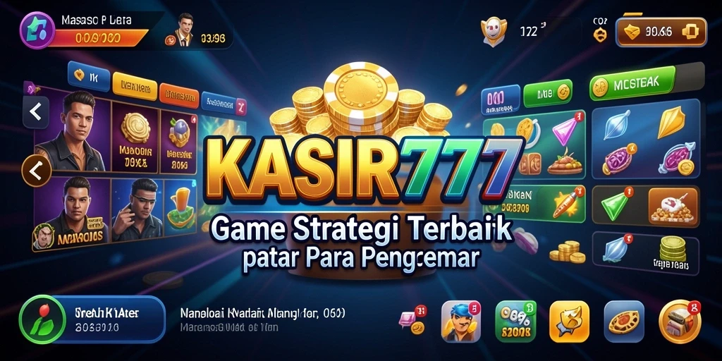 Screenshot utama KASIR777 menampilkan aksi strategi yang mendebarkan.
