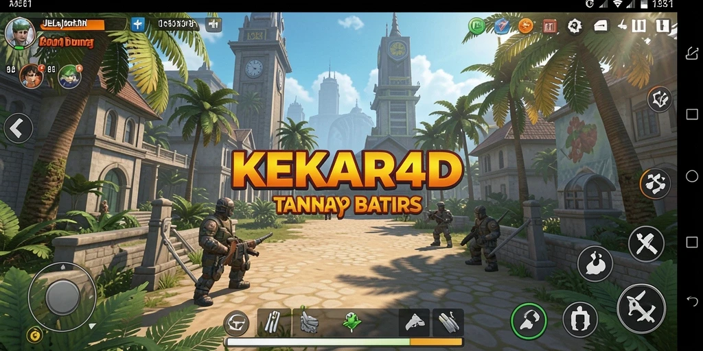 Tangkapan layar KEKAR4D menampilkan petualangan seru di dunia terbuka.