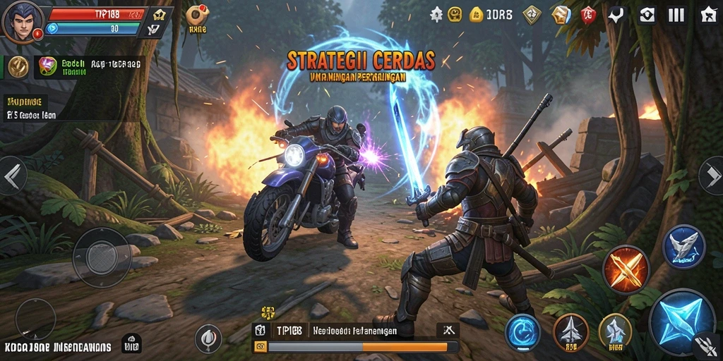 Screenshot utama TKP188 menampilkan aksi pertempuran yang mendebarkan.