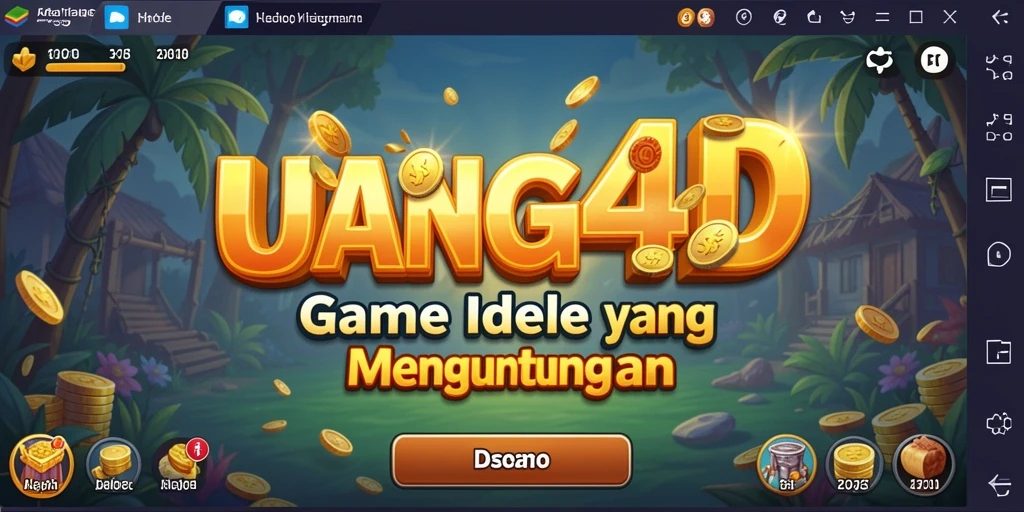 Tampilan gameplay UANG4D yang menarik dan santai.